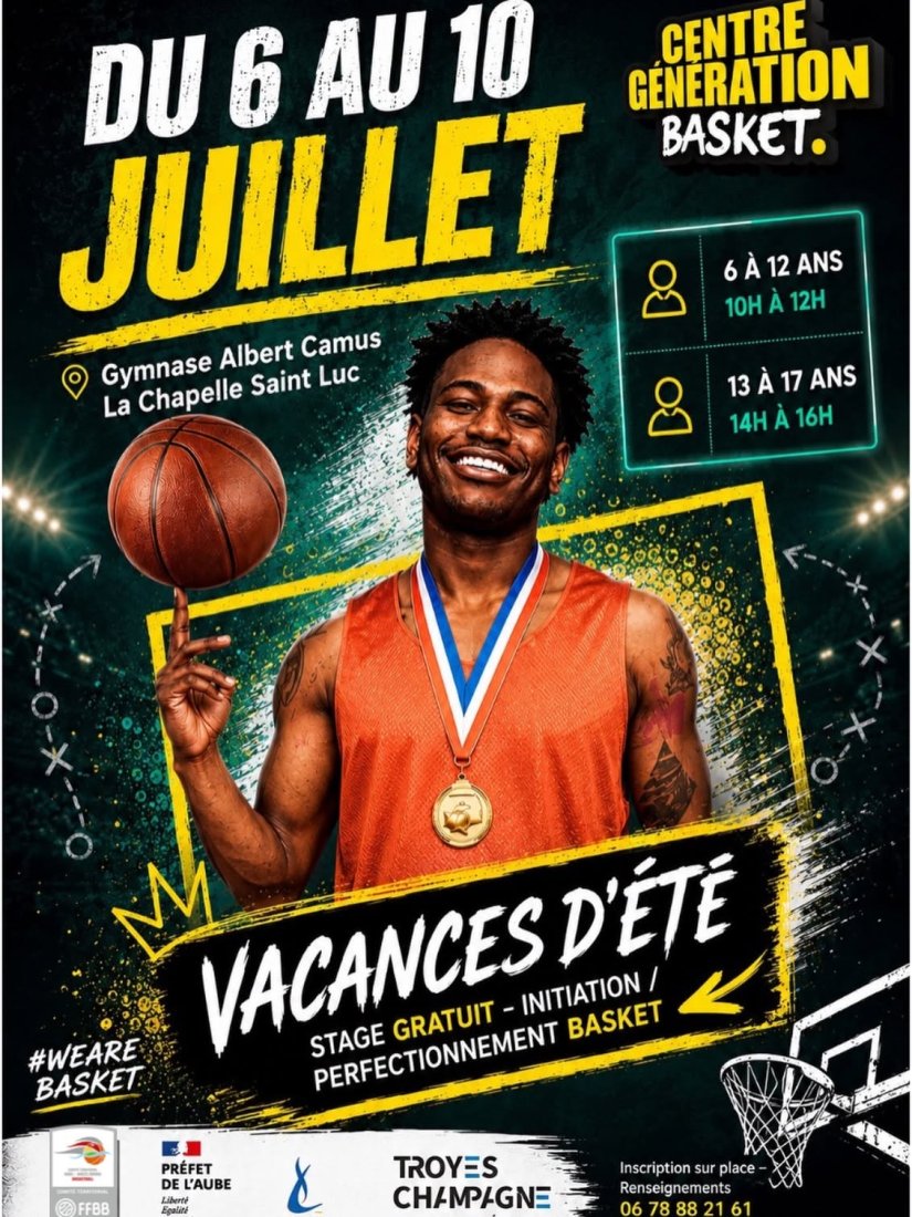 CGB - La Chapelle St Luc Juillet 2026